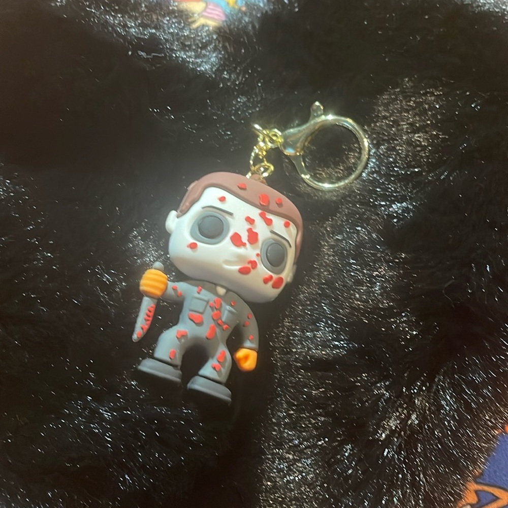 NWOT MICHAEL MYERS KEYCHAIN